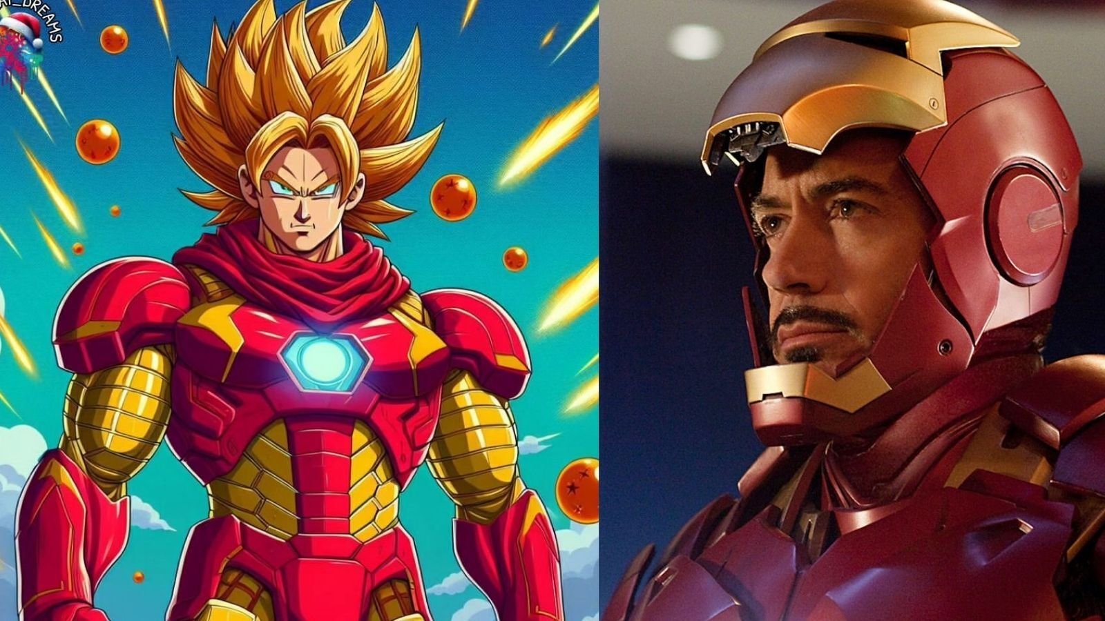 9d30a4290b193efb6387b0806f28f64b Como seriam os heróis da Marvel no universo de Dragon Ball Z: Tony Stark como o novo Goku?